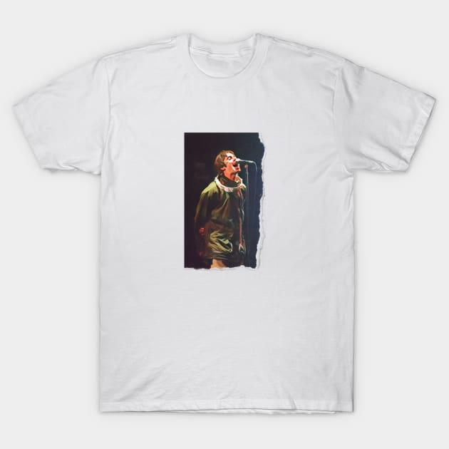 Liam Gallagher Stylized T-Shirt by Grade Design